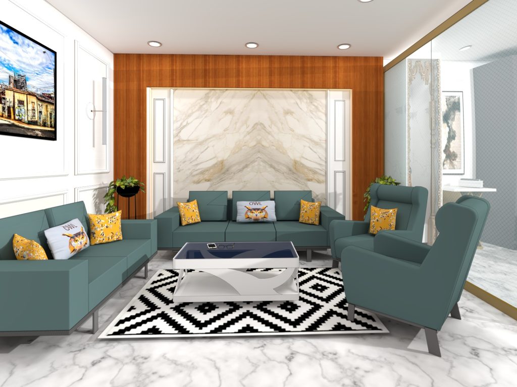 Living Room, B1-32, Mianwali Nagar